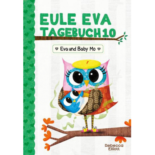 20025 - Eule Eva Tagebuch 10 - Eva und Baby Mo