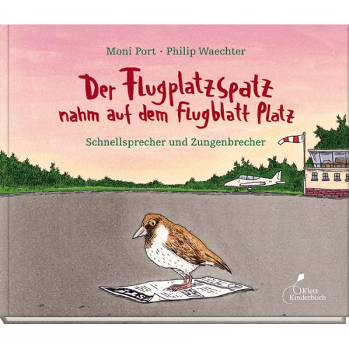 Moni Port - Der Flugplatzspatz nahm auf dem Flugblatt Platz