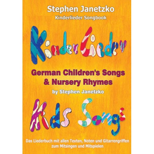 Stephen Janetzko - Janetzko, S: Kinderlieder Songbook - German Children's Songs