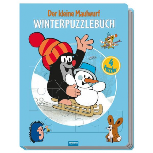 Zdenek Miler - Trötsch Der kleine Maulwurf Winter Puzzlebuch