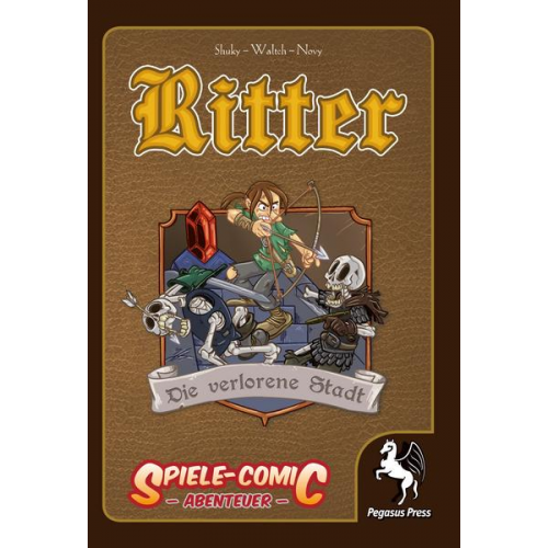 Shuky Waltch Novy - Spiele-Comic Abenteuer: Ritter - Die verlorene Stadt (Hardco