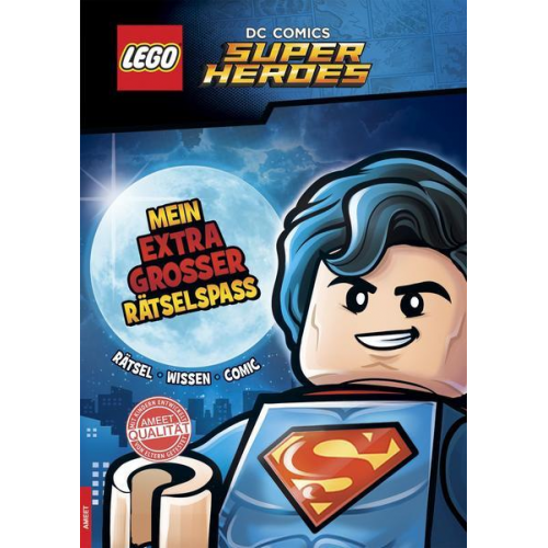 LEGO® DC COMICS SUPER HEROES Mein extragroßer Rätselspaß