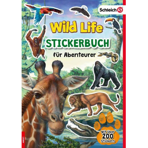 90645 - SCHLEICH® Wild Life™ Stickerbuch für Abenteurer