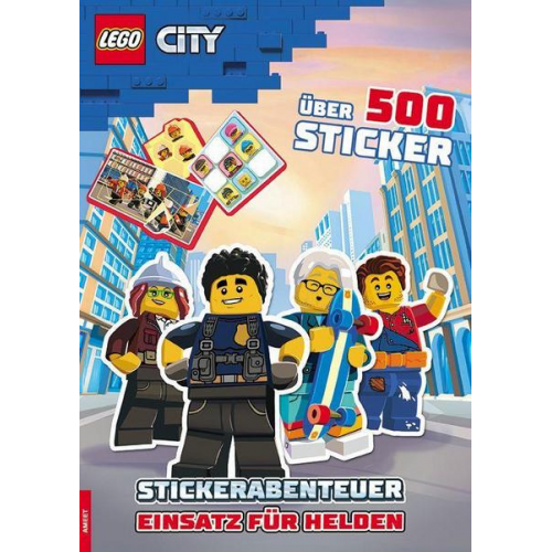 Ameet Verlag - LEGO® City – Stickerabenteuer Einsatz für Helden