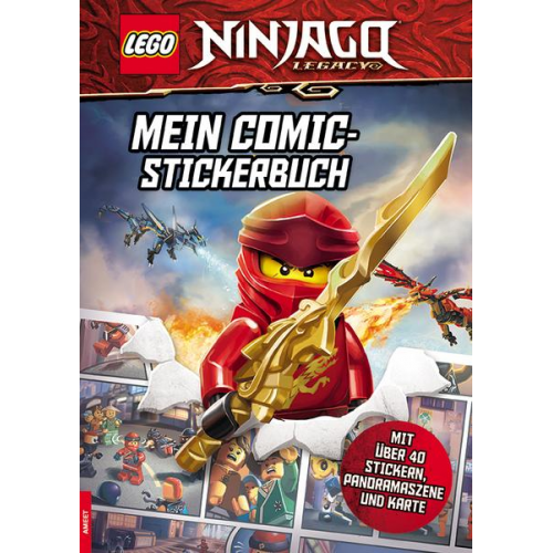 LEGO® NINJAGO® - Mein Comic-Stickerbuch