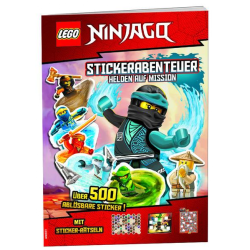 138477 - LEGO® NINJAGO® – Stickerabenteuer - Helden auf Mission