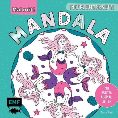 Mal mit! Mandala – Meerjungfrauen