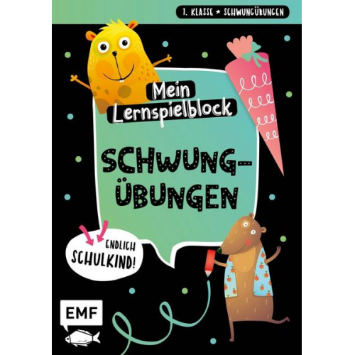 Endlich Schulkind! Mein Lernspielblock - Schwungübungen