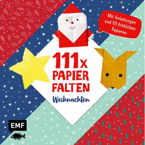 Thade Precht - 111 x Papierfalten – Weihnachten