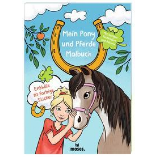 Mein Pony und Pferde Malbuch