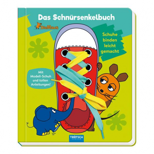 65060 - Trötsch die Maus Das Schnürsenkelbuch Pappenbuch