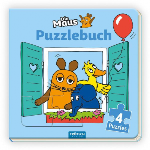 139010 - Trötsch Die Maus Puzzlebuch