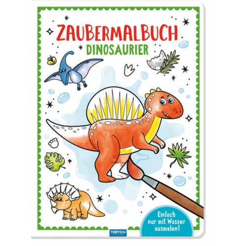 Trötsch Malbuch Zaubermalbuch Dinosaurier