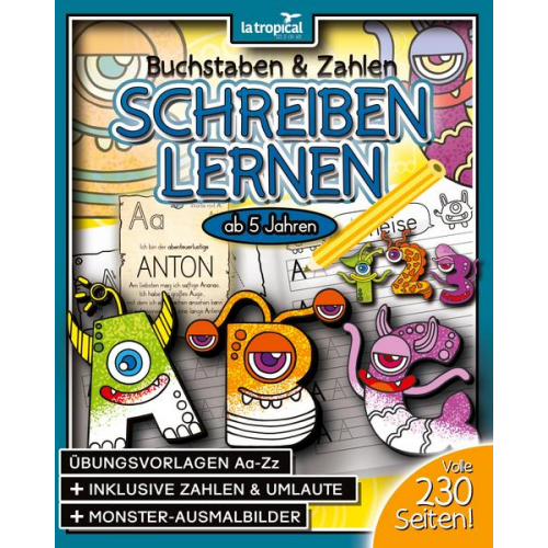 David Ludwig - Buchstaben und Zahlen schreiben lernen ab 5 Jahren