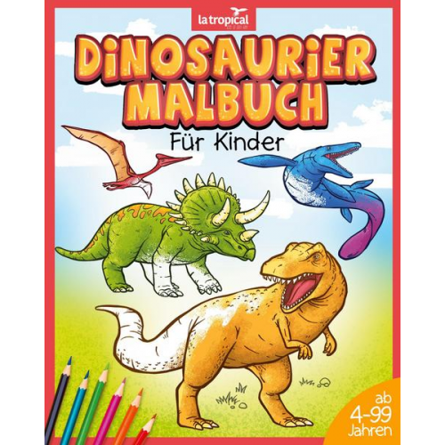 3756 - Dinosaurier Malbuch für Kinder