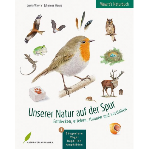 49898 - Wawra's Naturbuch – Unserer Natur auf der Spur, Bd. 1: Säugetiere, Vögel, Reptilien, Amphibien