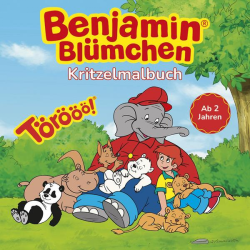 66115 - Benjamin Blümchen Kritzelmalbuch - ab 2 Jahren