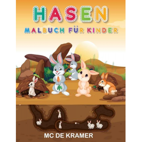 M. C. de Kramer - Hasen Malbuch für Kinder