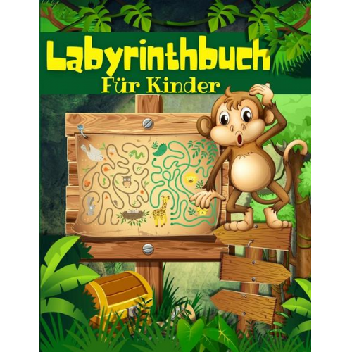 Art Books - Labyrinth-Buch Für Kinder, Jungen Und Mädchen