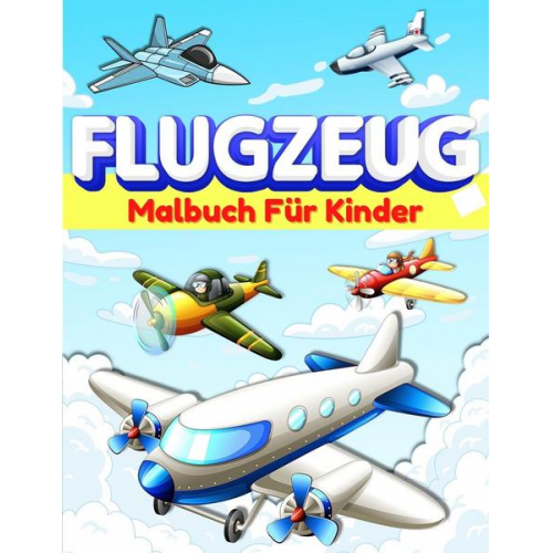 Am Publishing Press - Flugzeug-Malbuch für Kinder und Kleinkinder