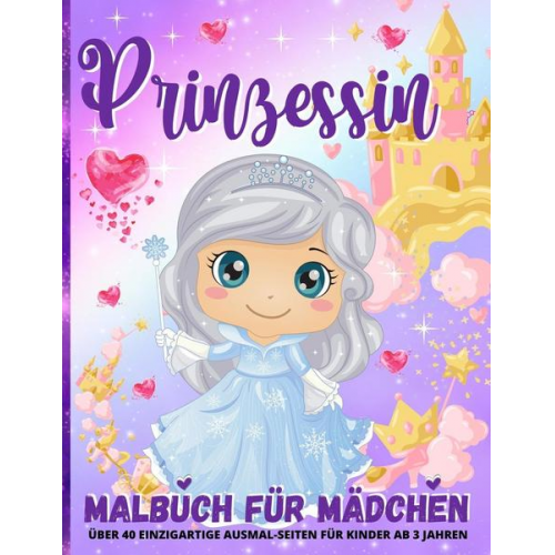 Emil Rana O'Neil - Prinzessin Malbuch Für Mädchen