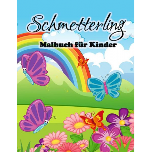 Engel K. - Schmetterling-Malbuch für Kinder