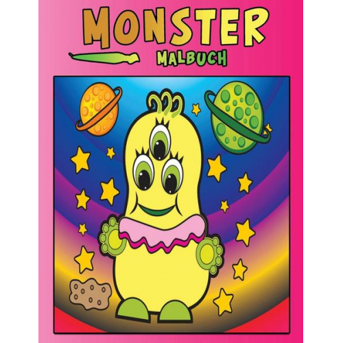 Norea Dahlberg - Monster Malbuch