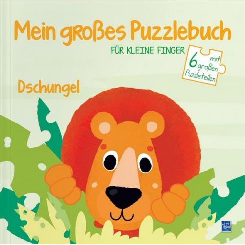 Mein großes Puzzlebuch für kleine Finger - Dschungel