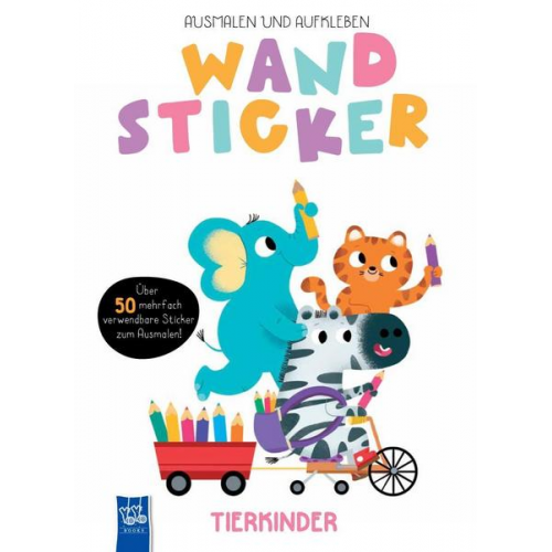 Wandsticker - Tierkinder