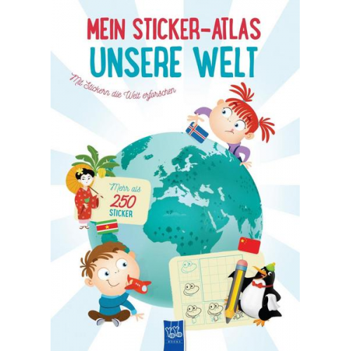 Mein Sticker Atlas - Unsere Welt