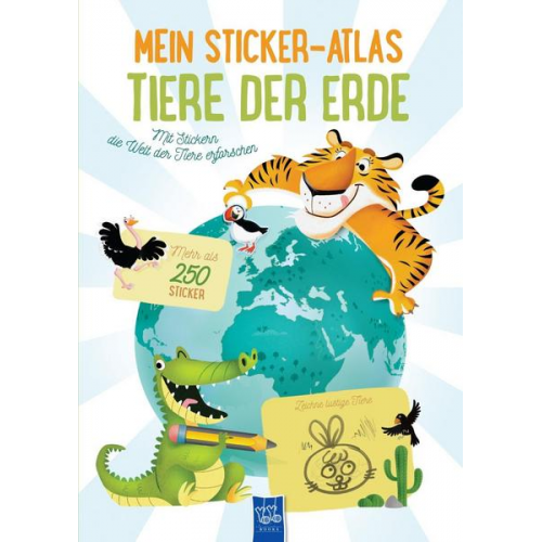 Mein Sticker-Atlas Tiere der Erde