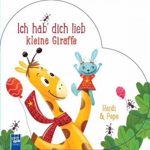 Ich hab` dich lieb kleine Giraffe - Heidi und Pepe