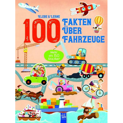 73608 - Klebe & Lerne - 100 Fakten über Fahrzeuge