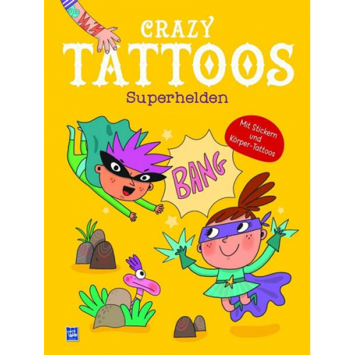 24357 - Crazy Tattoos - Superhelden