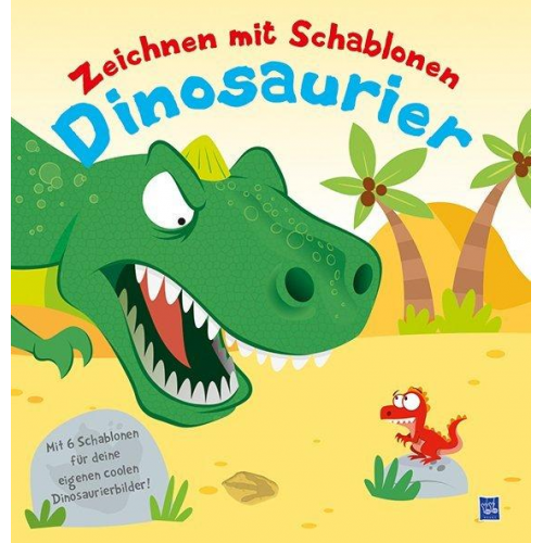 Zeichnen mit Schablonen - Dinosaurier