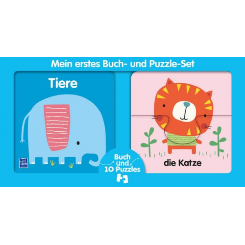 Mein erstes Buch- und Puzzle Set - Tiere