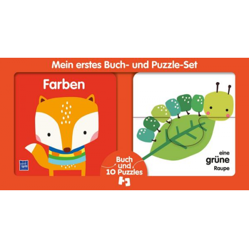 Mein erstes Buch- und Puzzle-Set - Farben