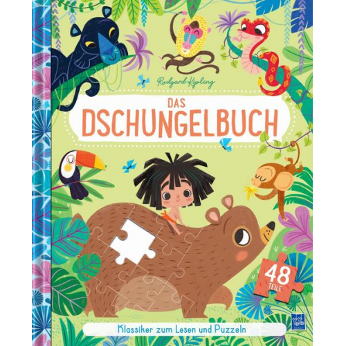 Klassiker zum Lesen und Puzzeln - Das Dschungelbuch