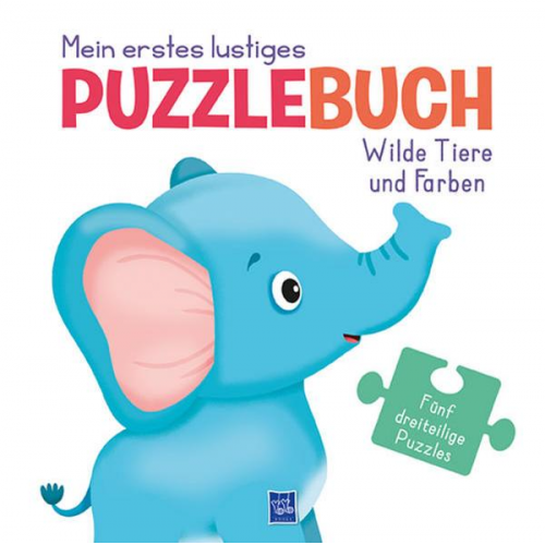 Mein erstes lustiges Puzzlebuch - Wilde Tiere und Farben