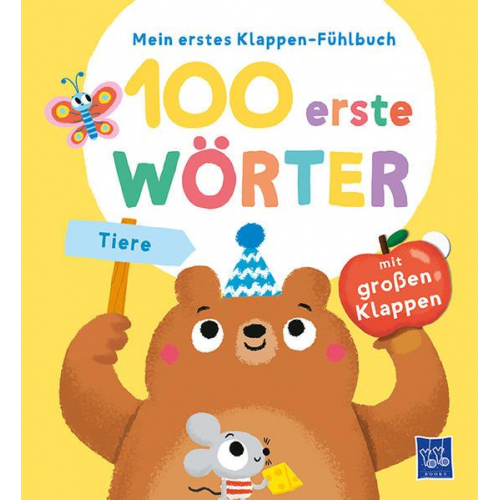 Mein erstes Klappen-Fühlbuch - 100 erste Wörter - Tiere