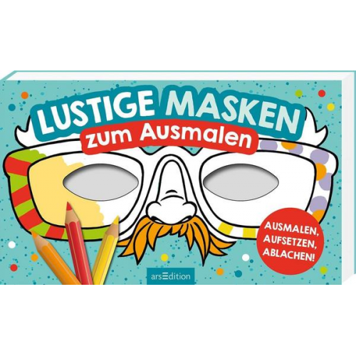 Masken: Lustige Masken zum Ausmalen