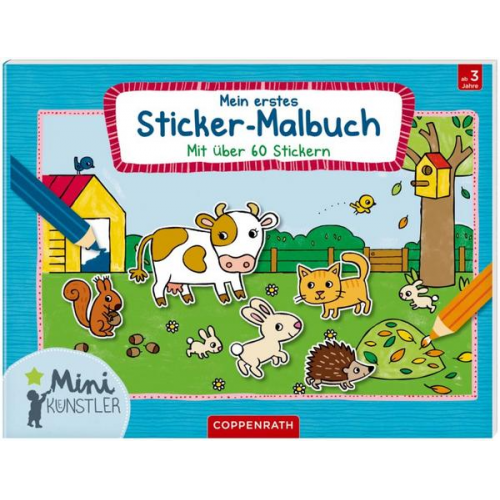 Mein erstes Sticker-Malbuch