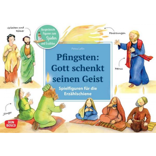 Pfingsten: Gott schenkt seinen Geist. Erzählschienen-Figurenset