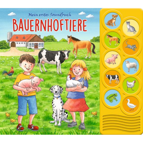 Birgit Förster - 10-Button-Soundbuch, Bauernhoftiere