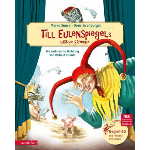 Marko Simsa - Till Eulenspiegels lustige Streiche mit CD (Das musikalische Bilderbuch mit CD und zum Streamen)