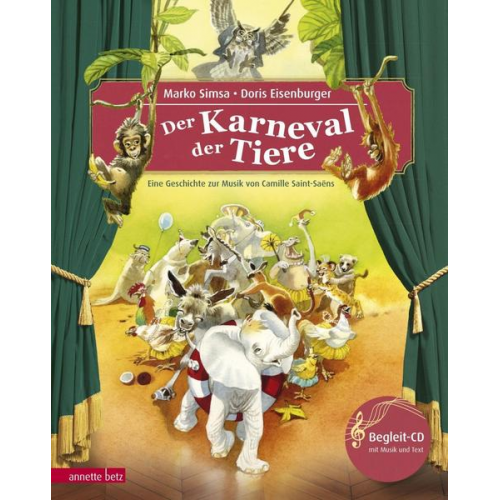 Marko Simsa - Der Karneval der Tiere (Das musikalische Bilderbuch mit CD und zum Streamen)