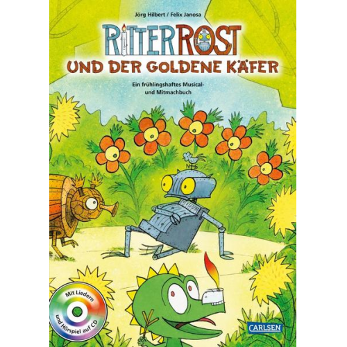 Jörg Hilbert Felix Janosa - Ritter Rost: Ritter Rost und der goldene Käfer (Ritter Rost mit CD und zum Streamen, Bd.)