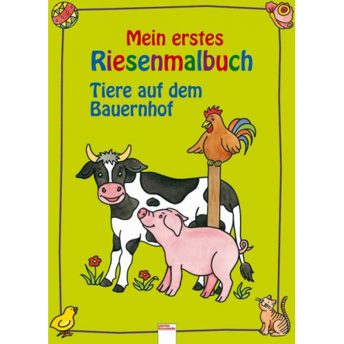 Birgitta Nicolas - Mein erstes Riesenmalbuch. Tiere auf dem Bauernhof