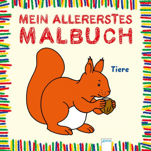 Birgitta Nicolas - Mein allererstes Malbuch. Tiere