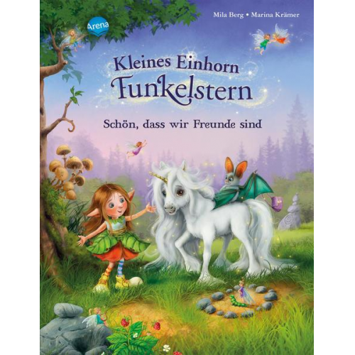 45984 - Kleines Einhorn Funkelstern. Schön, dass wir Freunde sind